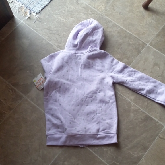 Girls new with tags fleece zip up jacket - Picture 3 of 4
